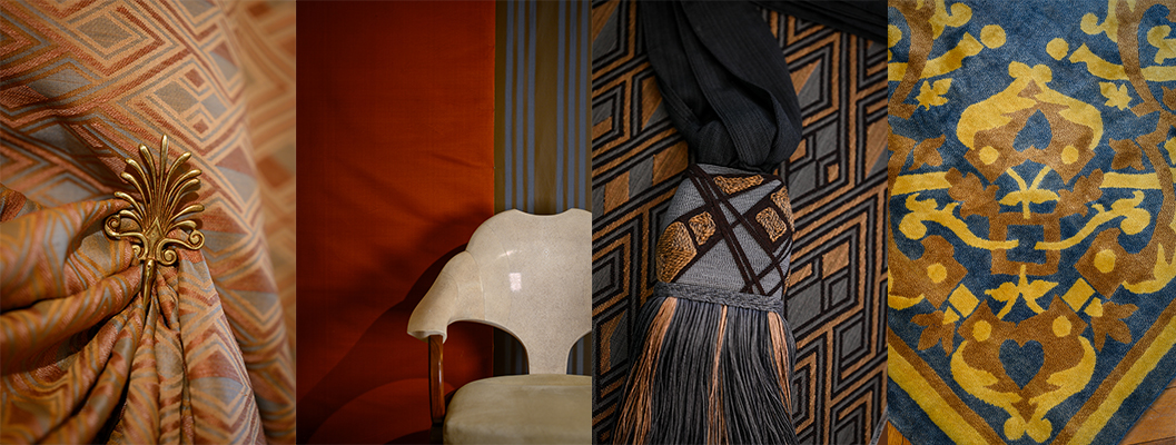 Tringles Gauthier, Meubles Ludwig et Dominique, Passementeries Verrier et tapis Galerie Diurne