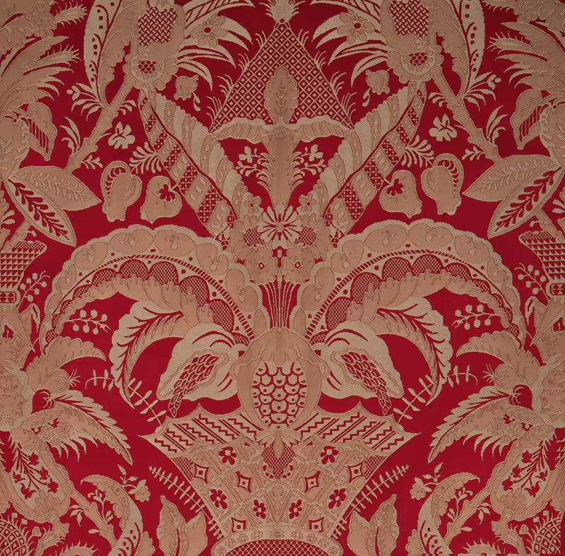 Lampas Décor à dentelle