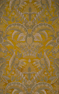 Jaune trame creme vert