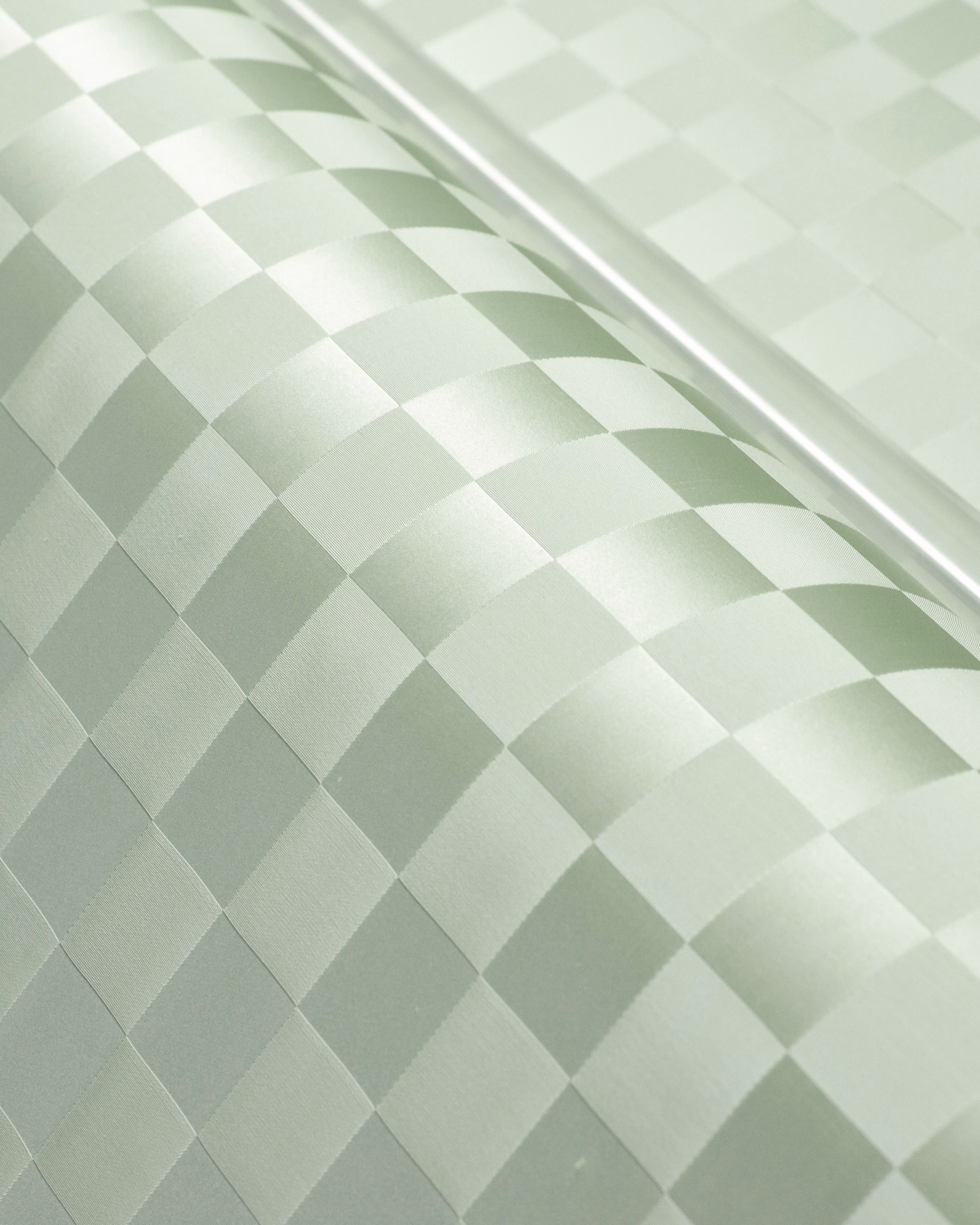 The checkerboard woven in damask